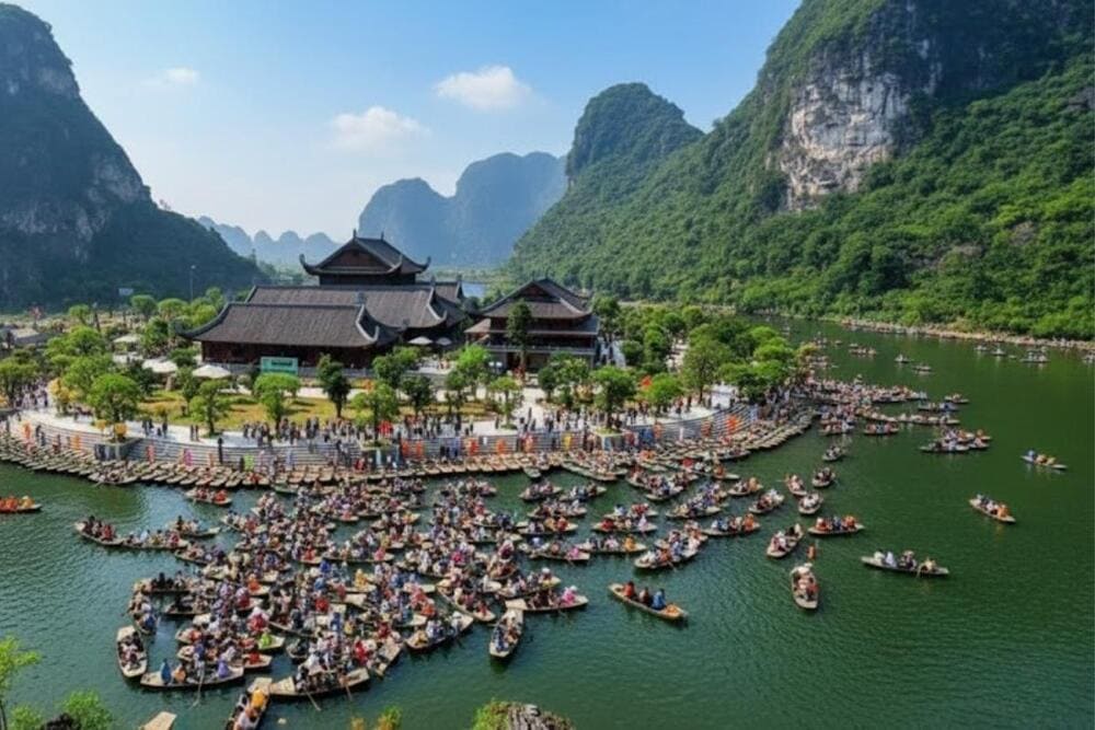 Kỳ nghỉ lễ này, Ninh Bình dự kiến sẽ đón rất nhiều du khách tham quan.